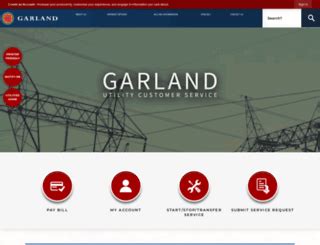 garland utilities|city of garland utilities customer service.